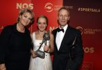 Amsterdam 21 december 2016
Sportman en sportvrouw van het jaar verkiezing tijdens het sportgala in de RAI. Lieke Sanne Vincent en moeder Gemma Wevers zijn aanwezig als Sanne sportvrouw van het jaar wordt