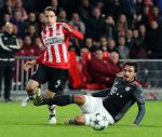 Eindhoven, 1 November 2016
4e wedstrijd voorronde Champions Leaugue seizoen 2016/2017
PSV-Bayern Munchen, eindstand 1-2
Santiago Arias en Mats Hummels