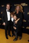 Amsterdam 19 december 2016 
Premiere onze Jongens in Tuschinski. Sharon Wins  met Ruben Troostwijk Zep en zijn zus