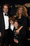 Amsterdam 19 december 2016 
Premiere onze Jongens in Tuschinski. Sharon Wins  met Ruben Troostwijk Zep en zijn zus