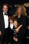 Amsterdam 19 december 2016 
Premiere onze Jongens in Tuschinski. Sharon Wins  met Ruben Troostwijk Zep en zijn zus