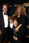 Amsterdam 19 december 2016 
Premiere onze Jongens in Tuschinski. Sharon Wins  met Ruben Troostwijk Zep en zijn zus