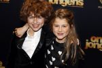 Amsterdam 19 december 2016 
Premiere onze Jongens in Tuschinski. Sharon Wins  met Ruben Troostwijk Zep en zijn zus