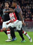 Eindhoven, 1 November 2016
4e wedstrijd voorronde Champions Leaugue seizoen 2016/2017
PSV-Bayern Munchen, eindstand 1-2
Steven Bergwijn David Alaba Mats Hummels