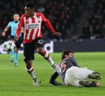 Eindhoven, 1 November 2016
4e wedstrijd voorronde Champions Leaugue seizoen 2016/2017
PSV-Bayern Munchen, eindstand 1-2
Steven Bergwijn David Alaba Mats Hummels