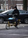 Amsterdam 20 december 2016
Susan Visser op haar bakfiets in Amsterdam