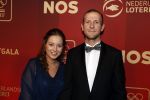 Amsterdam 21 december 2016
Sportman en sportvrouw van het jaar verkiezing tijdens het sportgala in de RAI.
Teun Mulder met partner