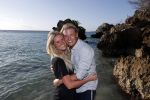 Curacao San Juan 5 januari 2017
Thomas Berge met zijn nieuwe vriendin Cassidy Roeks op vakantie op curacao.