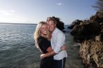 Curacao San Juan 5 januari 2017
Thomas Berge met zijn nieuwe vriendin Cassidy Roeks op vakantie op curacao.