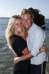 Curacao San Juan 5 januari 2017
Thomas Berge met zijn nieuwe vriendin Cassidy Roeks op vakantie op curacao.