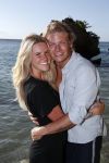 Curacao San Juan 5 januari 2017
Thomas Berge met zijn nieuwe vriendin Cassidy Roeks op vakantie op curacao.