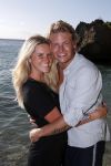 Curacao San Juan 5 januari 2017
Thomas Berge met zijn nieuwe vriendin Cassidy Roeks op vakantie op curacao.