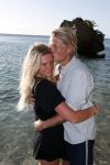 Curacao San Juan 5 januari 2017
Thomas Berge met zijn nieuwe vriendin Cassidy Roeks op vakantie op curacao.