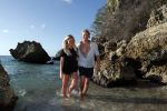 Curacao San Juan 5 januari 2017
Thomas Berge met zijn nieuwe vriendin Cassidy Roeks op vakantie op curacao.