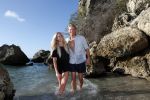 Curacao San Juan 5 januari 2017
Thomas Berge met zijn nieuwe vriendin Cassidy Roeks op vakantie op curacao.