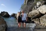 Curacao San Juan 5 januari 2017
Thomas Berge met zijn nieuwe vriendin Cassidy Roeks op vakantie op curacao.