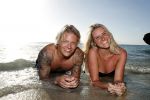 Curacao San Juan 5 januari 2017
Thomas Berge met zijn nieuwe vriendin Cassidy Roeks op vakantie op curacao.