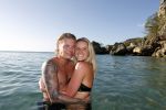 Curacao San Juan 5 januari 2017
Thomas Berge met zijn nieuwe vriendin Cassidy Roeks op vakantie op curacao.