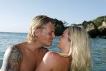Curacao San Juan 5 januari 2017
Thomas Berge met zijn nieuwe vriendin Cassidy Roeks op vakantie op curacao.