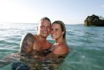 Curacao San Juan 5 januari 2017
Thomas Berge met zijn nieuwe vriendin Cassidy Roeks op vakantie op curacao.
