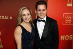 Amsterdam 19 december 2017 
Sportgala in de Rai. Sportman en sportvrouw van het jaar verkiezing. Angela Christ met partner