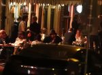 Amsterdam 18 oktober 2017
Anna Nooshin met vriend op terras bij Castell