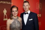 Amsterdam 19 december 2017 
Sportgala in de Rai. Sportman en sportvrouw van het jaar verkiezing. 
Anna v d Bregge met en zonder partner