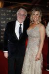 Amsterdam 12 oktober 2017 
Uitreiking televizierring in het afas live theater. Annette Barlo met man Frank Timmer