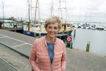 Volendam 4 oktober 2017
Annie Schilder in de haven van Volendam