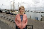 Volendam 4 oktober 2017
Annie Schilder in de haven van Volendam