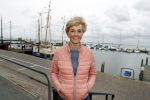 Volendam 4 oktober 2017
Annie Schilder in de haven van Volendam