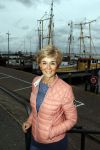 Volendam 4 oktober 2017
Annie Schilder in de haven van Volendam