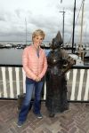 Volendam 4 oktober 2017
Annie Schilder in de haven van Volendam
