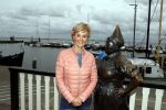 Volendam 4 oktober 2017
Annie Schilder in de haven van Volendam