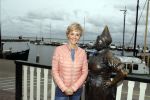 Volendam 4 oktober 2017
Annie Schilder in de haven van Volendam