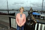Volendam 4 oktober 2017
Annie Schilder in de haven van Volendam