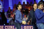 Aalsmeer 20 december 2017
Opnames de curling quiz met Frans Bauer Mark Tuitert Ellen Hoog Brace Sjoerd v Ramshorst Evert ten Napel Levi v Kempen Frank Lammers Sanne en Lieke Wevers. De opnames vinden plaats in de studio in Aalsmeer.
