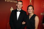 Amsterdam 19 december 2017 
Sportgala in de Rai. Sportman en sportvrouw van het jaar verkiezing. Desiree v Lunteren met partner