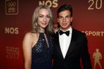 Amsterdam 19 december 2017 
Sportgala in de Rai. Sportman en sportvrouw van het jaar verkiezing. Dylan Groenewegen met vriendin