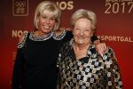 Amsterdam 19 december 2017 
Sportgala in de Rai. Sportman en sportvrouw van het jaar verkiezing. Erica Terpstra met manager Margriet Zeegers