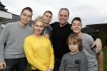 Fijnaart 27 december 2017 
Frans Mariska Christiaan Frans Jan en Lucas Bauer thuis.