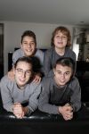 Fijnaart 27 december 2017 
Frans Mariska Christiaan Frans Jan en Lucas Bauer thuis.