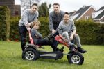 Fijnaart 27 december 2017 
Frans Mariska Christiaan Frans Jan en Lucas Bauer thuis.