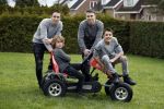Fijnaart 27 december 2017 
Frans Mariska Christiaan Frans Jan en Lucas Bauer thuis.