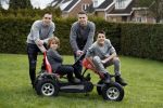 Fijnaart 27 december 2017 
Frans Mariska Christiaan Frans Jan en Lucas Bauer thuis.