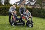 Fijnaart 27 december 2017 
Frans Mariska Christiaan Frans Jan en Lucas Bauer thuis.