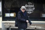 Amsterdam 19 december 2017 
Frans Weisz op straat in het centrum van Amsterdam