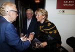 Amsterdam 21 december 2017
Premiere kerstcircus in Carre. Frits Goldschmeding met vrouw en Henk v d Meijden