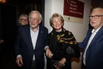 Amsterdam 21 december 2017
Premiere kerstcircus in Carre. Frits Goldschmeding met vrouw en Henk v d Meijden
