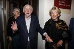 Amsterdam 21 december 2017
Premiere kerstcircus in Carre. Frits Goldschmeding met vrouw en Henk v d Meijden